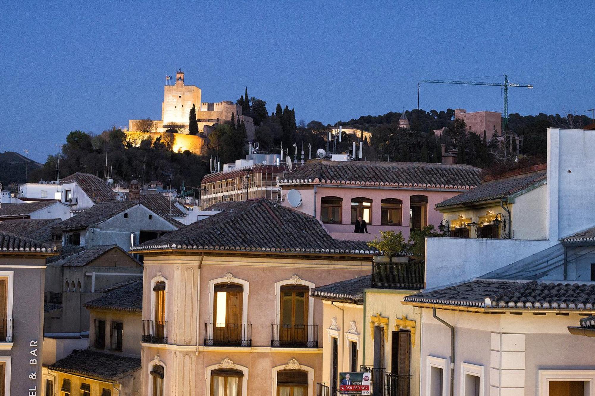 Bibrambla Penthouse Over Cathedral Lägenhet Granada Exteriör bild